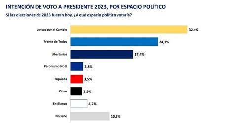 Nueva Encuesta Electoral Cristina Kirchner Y Javier Milei Arriba Y