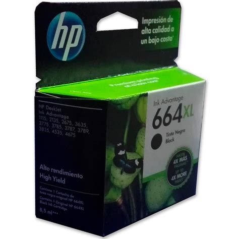 Cartucho Hp Xl Negro F V Al