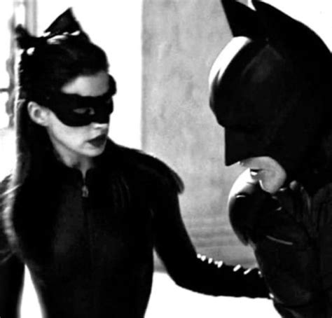 Batman And Catwoman 🦇🐈‍⬛ ️ Christian Bale And Anne Hathaway The Dark