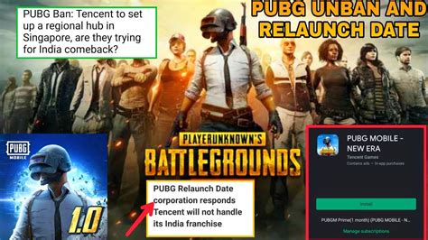 Pubg Mobile Unban Latest News And Pubg Mobile Relaunch Date Update Youtube