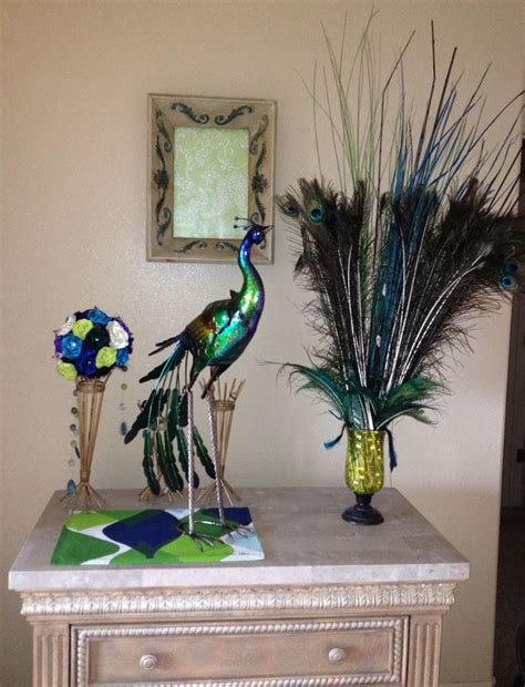 17 Best Images About Peacock Home Ideas On Pinterest Wedding Arrangements Wall Mount And Peacocks