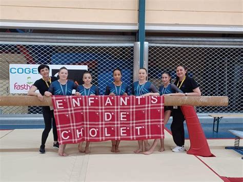 Cholet Gymnastique les Enfants de Cholet signent une saison déjà