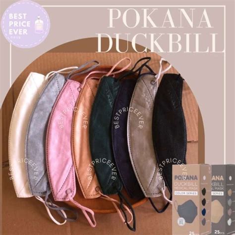 Jual Pokana Duckbill Ply Earloop Color Series Box Pcs Di