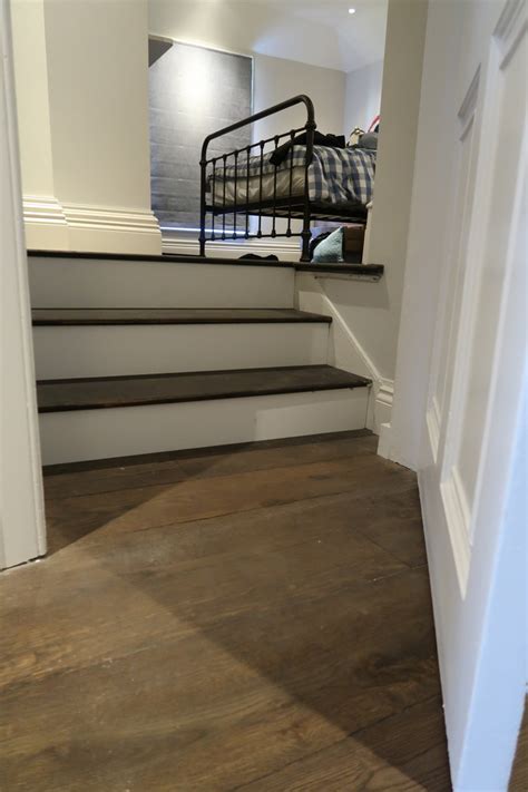 Sussex Burnt Oak Dark Wood Flooring In A Georgian Country Home