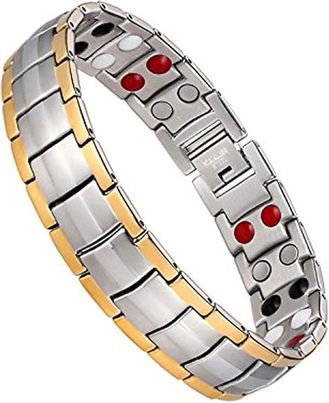 Jeracol Magnetic Bracelets For Men Element Double Strength Magnets