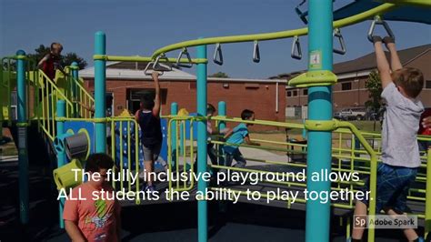 Foust Playground Ribbon Cutting Youtube