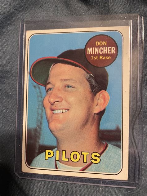 Topps Baseball Card Don Mincher Ebay