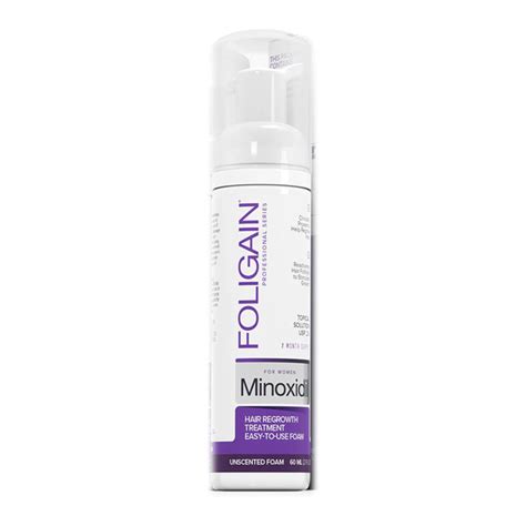 Пена Foligain Minoxidil (миноксидил) от выпадения и для роста волос с 2 ...