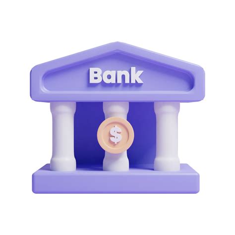 D Bank With Dollar Coin Or D Money Saving Bank Icon Png