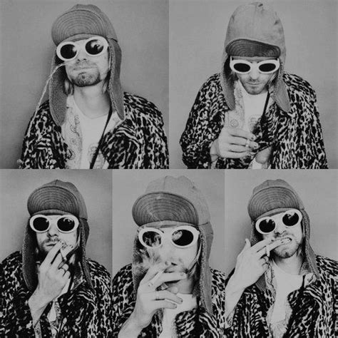 Kurt Cobain Kurt Cobain Round Sunglasses Snapchat Spectacles