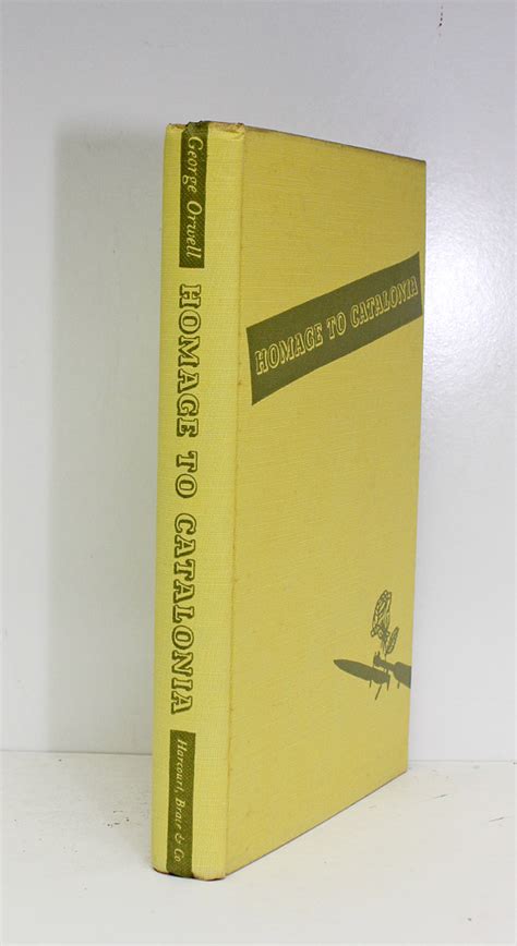 Homage To Catalonia By George Orwell Very Good Decorative Cloth