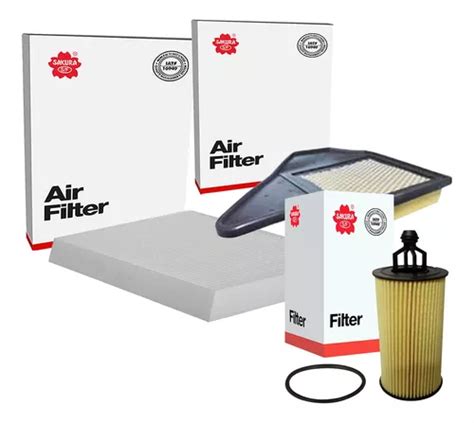 Kit Filtros Aceite Aire Cabina Dodge Grand Caravan 3 6l 2015 Envío gratis