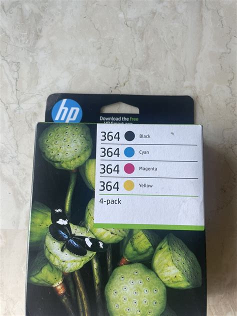 Hp 364 Ink Cartridges Multipack N9j73ae 4 Pack Cyan Magenta Yellow Black 889894508904 Ebay