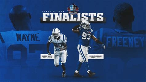 Colts Greats Dwight Freeney Reggie Wayne Named Finalists For Pro