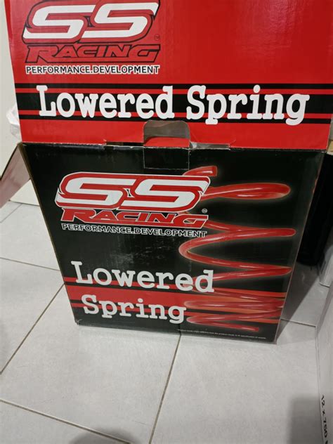 Ss Racing Lowered Sports Spring Car Accessories Accessories On Carousell