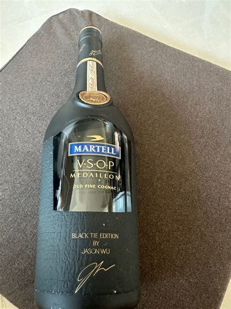 Martell Vsop Black Tie Edition By Jason Wu Food Drinks Alcoholic