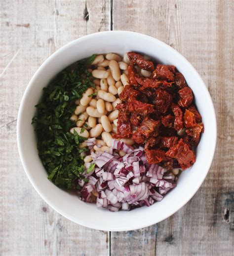 Cannellini Bean Salad With Sun Dried Tomatoes Gina Burgess