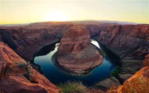 Fondos De Pantalla Paisaje Rock Reflexi N Amanecer Acantilado