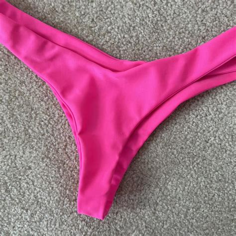 Andi Bagus Skimpy Neon Pink Bikini Depop