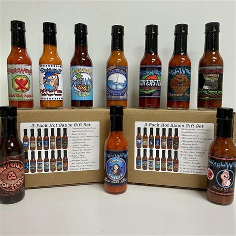 3 Pack Hot Sauce Gift Set