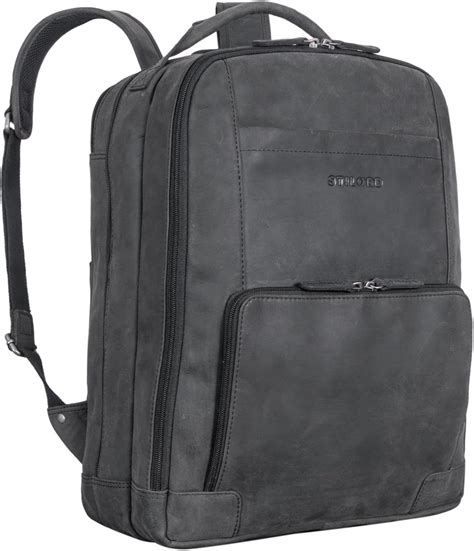 STILORD Harlow Leder Rucksack für Herren XL Businessrucksack Laptop