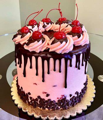 Chocolate Covered Cherry Layer Cake Classy Girl Cupcakes