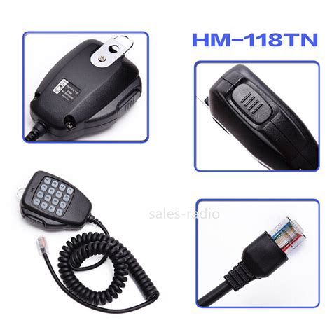 Hm Tn Dtmf Pin Microphone For Icom Ic Ic Mkiig Ic H Ham