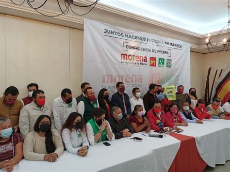 Presentan la coalición Juntos Hacemos Historia en Oaxaca Salomón