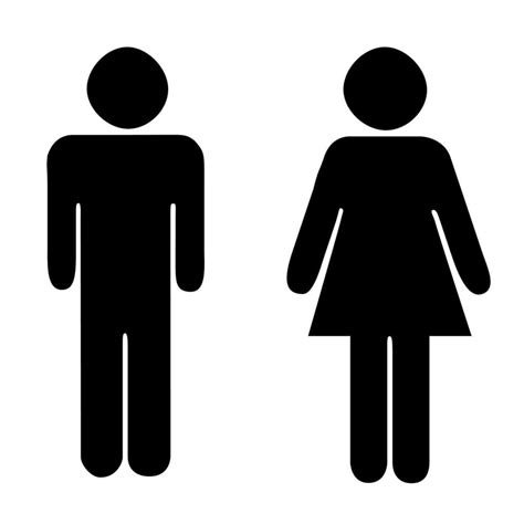 Wc Sign Icon Toilets Icon Unisextoilet Symbol Vector Man And Woman