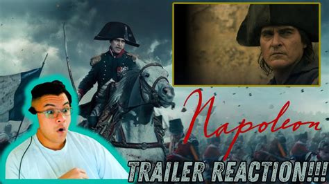 Napoleon Trailer 2 2023 Reaction Youtube