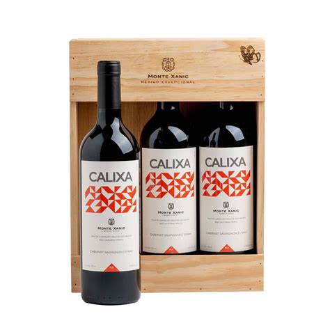 Vino Tinto Calixa Monte Xanic 3 Pzas 750 Ml C U A Precio De Socio Sam