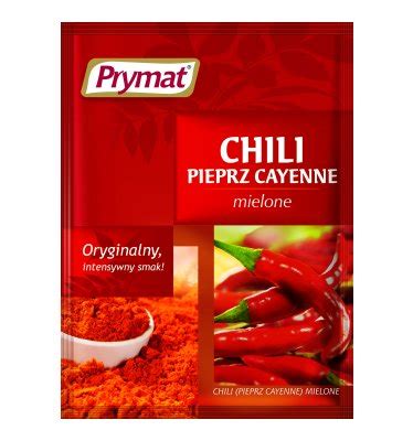 Prymat Chili pieprz cayenne 15g Sklep z przyprawami świata Raj