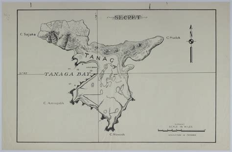 Map of Tanaga Island | Harry S. Truman