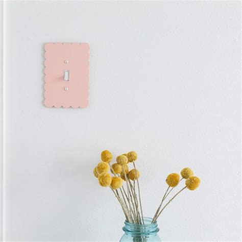 Diy Scalloped Light Switch Cover Semigloss Design