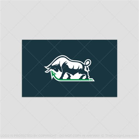 Bull Market Logo & Business Card Template - The Design Love