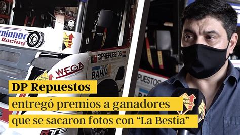 DP Repuestos entregó premios a ganadores que se sacaron fotos con La