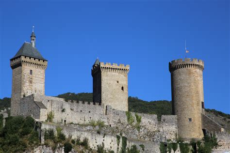 Castle Foix: the main citadel of the county of Foix * All PYRENEES ...