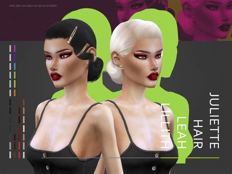 The Sims Resource Leahlillith Juliette Hair