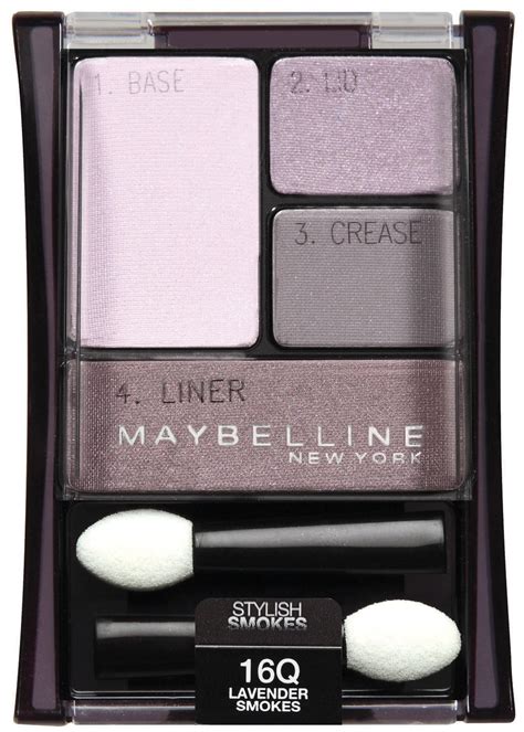 Maybelline New York Expert Wear Eyeshadow Quads 16q Lavender Smokes Stylish Smokes