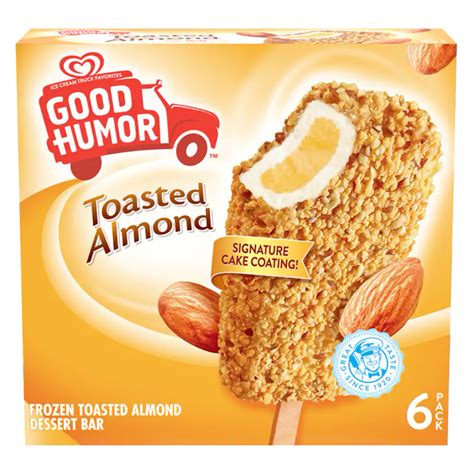 Good Humor® Toasted Almond Ice Cream Bars 6 Ct Reviews 2020