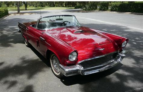 1957 Ford Thunderbird Hardtop And Soft Top Classic Ford Thunderbird