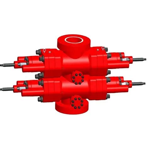 Api A Hydraulic Double Ram Bop Blowout Preventer For Oil Well Control