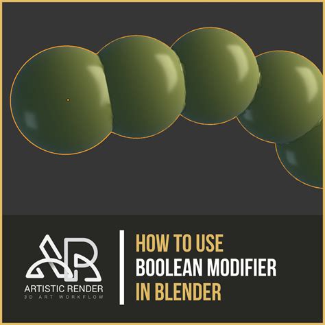 How To Use Boolean Modifier In Blender Artisticrender