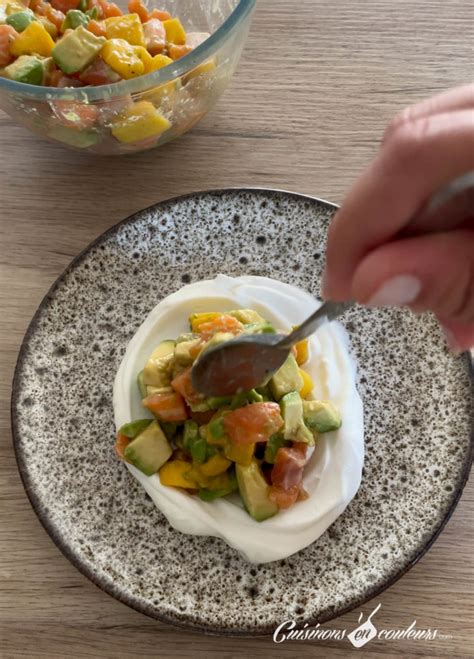 Ceviche De Saumon Lavocat Et La Mangue Cuisinons En Couleurs