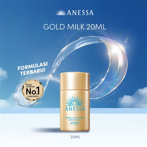 Jual Anessa Perfect Uv Sunscreen Skin Care Milk Spf Pa Ml