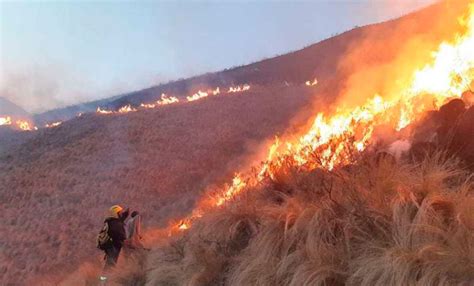 Catamarca Es La Nica Provincia Que Registra Un Incendio Forestal Activo