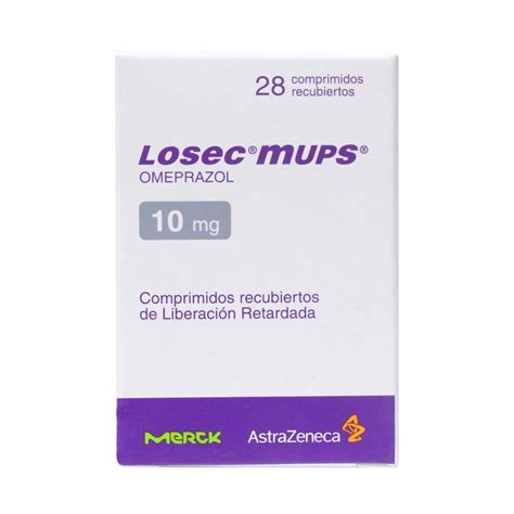 Losec Mups Omeprazol 10 Mg 28 Comprimidos