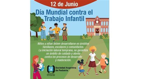 Sociedad Argentina de Pediatría Noticias 12 de junio Día Mundial