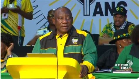 Ramaphosa Targets Decisive ANC Win In South African Elections The