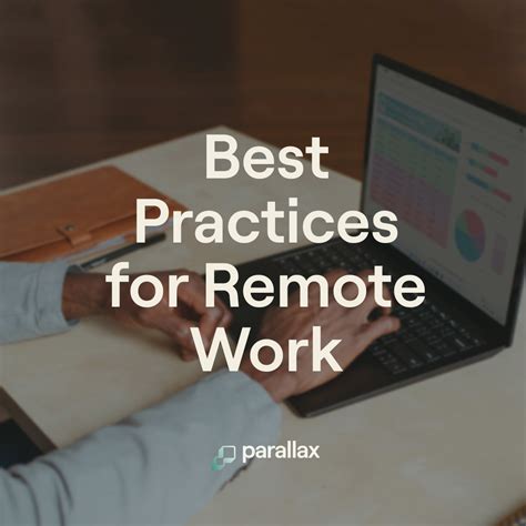 Here Are The Best Practices For Remote Work